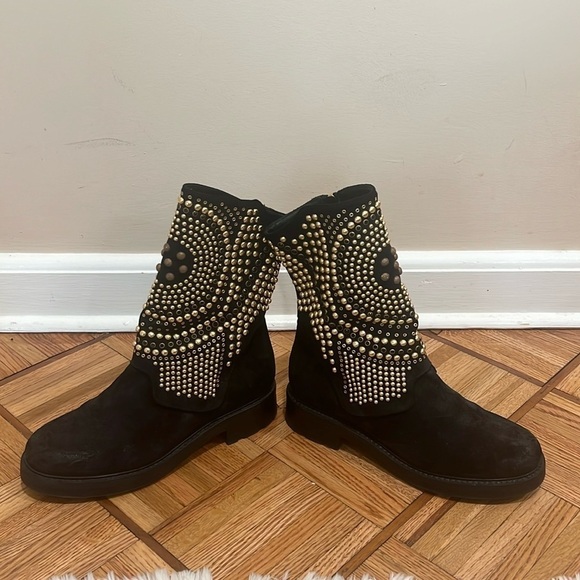 ELENA IACHI
Studded Suede Boots - Picture 4 of 5